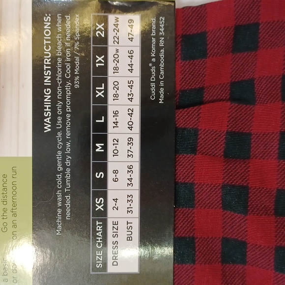 Women's Cuddl Duds® Softwear with Stretch Long Sleeve Crewneck Top - Picture 4 of 4